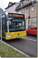 nach Stammheim nur mit dem Bus