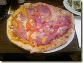 Pizza von der Tageskarte