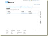 das WordPress-Plugin in Dropbox integriert