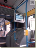 Akku-Anzeige im Bus