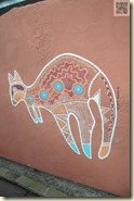 Wandkunst der Aborigines
