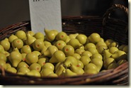 Birnen im Marktplatz