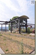 die alte Kranbahn im Park