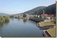 Blick von der Mainbrücke auf Freudenberg