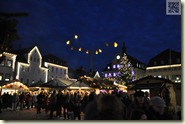 Blick über den Weihnachtsmarkt