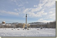 Schlossplatz mit Jubiläumssäule