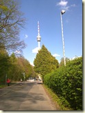 Vorbei am Fernsehturm