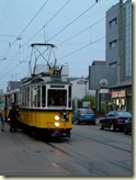 Triebwagen 276 auf der "Abschiedsfahrt" im Oktober 2007