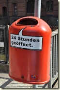 24 Stunden geöffnet