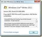 Über Windows LiveWriter