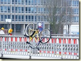 ein Fahrrad-Hänger statt Fahrrad-Ständer