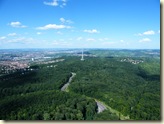 Blick zum Fernmeldeturm am Frauenkopf