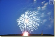 das Feuerwerk "Weinberge in Flammen"