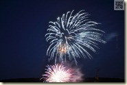 das Feuerwerk "Weinberge in Flammen"