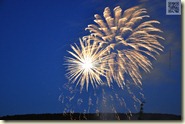 das Feuerwerk "Weinberge in Flammen"