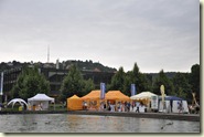 Blick über den See - etwas regnerisch am Samstag mittag