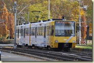 Stadtbahnwagen mit Netz-2011-Werbung