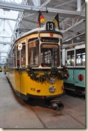 Museums-Zug im Weihnachtskleid