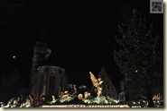 Stiftskirche mit Weihnachtsbaum