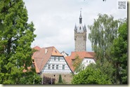 Blick auf die Stadtsilhouette von Bad Wimpfen