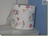 Toilettenpapier mit Hello Kitty