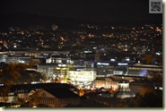 Blick von der Uhlandshöhe zum Schlossplatz