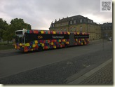 Bus als Taschenlager