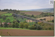 Blick zur Strecke nach unten