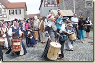 Umzug durch den Markt