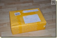 das knallgelbe Paket