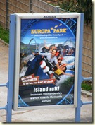 Werbung für den Europapark