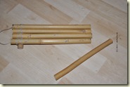 Bambus-Floß