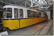 Wagen 722 im Straßenbahnmuseum Stuttgart