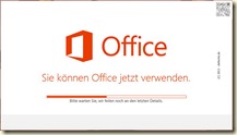 Office 2013 installieren warten