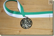 Medaille für Platz 6